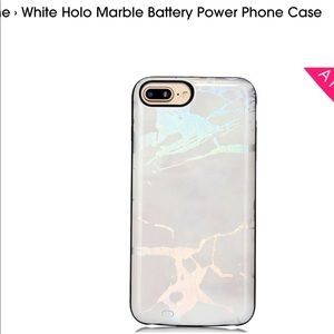 Luxy Lemon Halo Marble IPhone 7/8 Plus Ring Holder